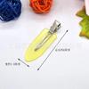 DIY Gel Creme Feito à Mão Desenho Animado Material Grampo de Cabelo Sem Costura Acessórios para Grampo de Cabelo Clipe Transparente Sem Costura Cabelo Sem Costura Cor de Doce