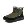Nuevas Botas de Nieve Impermeables de Venta Caliente Transfronteriza para Mujer, Zapatos de Algodón Antideslizantes y Cálidos para Mujer, Botas de Invierno de Talla Grande, Venta al por Mayor de Fábrica