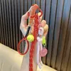 Llavero de Mascota Rojo Colgante para Bolsa de Año Nuevo Llavero de Pareja para Coche Día de Año Nuevo Pequeño Regalo Al por Mayor