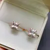 Anel de Morganita Natural, Alta Clareza, Fogo Brilhante, Pedra Solta Tamanho 6mm, Exquisitamente Cravejado em Prata Esterlina 925