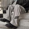 Pantalones funcionales de estilo americano, impermeables y a prueba de viento, para hombre, otoño e invierno, con forro polar, gruesos, casuales, rectos, deportivos, largos
