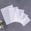 Bolsas de Empaque Pe Transparentes Largas Autocierre Bolsas de Sellado de Plástico Gruesas Grandes y Pequeñas Bolsas de Sellado para Conservación de Alimentos