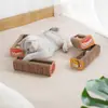 Novo Brinquedo Arranhador para Gatos Estilo Japonês Transfronteiriço com Bolinha de Sino Shaker de Sushi para Gatos se Divertirem
