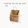 Bolsa de almacenamiento colgante de tela de algodón y lino de gran capacidad para dormitorio, mesita de noche, para colgar en la pared, para guardar refrigerios y artículos diversos. Bolsa de almacenamiento de pared.