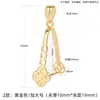 Hebilla de Seguridad de Plata de Ley S925 Hebilla de Clip para Hombres y Mujeres Hebilla de Semilla de Melón de Jade Hetian Accesorios DIY Cabezal de Hebilla Colgante de Jade