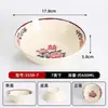 Tigela de Argila Dupla Felicidade Vintage Retrô Antiga Tigela Pequena para Pratos Uso Comercial Restaurante de Hot Pot Tigela Pequena para Servir Tigela de Condimentos Tigela de Arroz