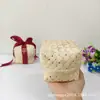 Caja de Dulces para Boda, Cesta de Bambú, Caja Pequeña de Bambú para Guardar Snacks, Caja de Empaque para Regalo, Empaque para Té