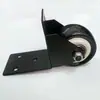 Acessórios de ferragens para malas ferramentas mala de viagem rodízios novo 2 polegadas preto plano 7 estrutura de ferro roda 56 pregos de trem de alta velocidade
