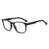 Gafas de Miopía Antirradiación y Bloqueo de Luz Azul de Moda para Hombres, Disponibles para Hombres y Mujeres, Se Pueden Adaptar con Lentes Graduados, Gafas Transparentes Grises