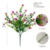 Cientos de Populares Ramilletes de Eucalipto Artificial para Patios Exteriores y Jardines, Arreglos Florales, Decoración Suave, Paisajismo, Plantas Verdes Simuladas, Flores Artificiales