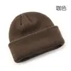 Gorro de Lana Engrosado para Deportes al Aire Libre Color Sólido Estilo Coreano Estilo Japonés para Mujer a Prueba de Frío para Pareja Placa Ligera Protección Cálida para los Oídos Gorro de Punto