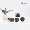 En Stock 10g 50g 100g Frasco de Vidrio Marrón para Crema Empaque Cosmético Frasco Esmerilado para Crema Facial Frasco para Crema de Ojos