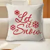 26 Estilo Novo Árvore de Natal Múltiplos Estilos Capa de Almofada Ano Novo Capa de Almofada Árvore de Natal Alce Floco de Neve Almofada Atacado