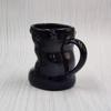 Caneca Cerâmica Divertida Estrela Desenho Animado Presente de Natal Formato de Bota Copo de Água Design Criativo Caneca com Relevo 3D