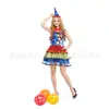 Disfraz de Payaso Adulto para Halloween Disfraz Cosplay Cosplay Femenino Disfraz de Payaso Divertido Disfraz de Performance