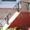 Barandillas de Hierro Forjado Estilo Europeo para Escaleras Exteriores, Barandillas de Hierro Forjado Artesanales para Exteriores, Escaleras de Construcción