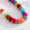 Collar de Cuentas de Ábaco Colorido Nuevo Primavera/Verano 2026, Estilo Europeo y Americano, Gargantilla Bohemia Única de Alta Venta para Mujer, Transfronterizo