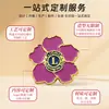 Bottons esmaltados de metal personalizados, distintivos comemorativos de campus e corporativos, pins, broches e distintivos com temas de desenhos animados e anime - todos feitos sob encomenda