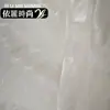 Vestido Han de Gasa Arrugada con Drapeado de Satén de Isla con Tejido de Textura Satinada