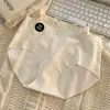 Bragas de Seda de Morera 7A sin Marca para Verano, Hielo de Seda, de Cintura Media, Efecto Piel Desnuda, Hidratantes, Antibacterianas para Mujer