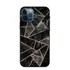 Adecuado para funda de teléfono con diamantes irregulares creativos para iPhone 15