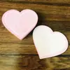 Tarjeta de bendición rosa en forma de corazón al por mayor Tarjeta de confesión cálida del Día de San Valentín tarjeta de bendición para visitas
