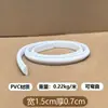 Tira de Borde Suave de PVC Autoadhesivo Pu Estilo Francés para Decoración de Puertas con Arco Curvo Borde de Pared de Fondo Estilo Europeo Línea de Yeso