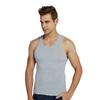Regata de Algodão Masculina Esportiva com Barreira Tamanho Plus Roupa Íntima Masculina Algodão Juventude Verão Base Fitness Justa Sem Mangas