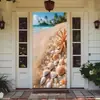 Temu Amazon Xiyin Especializado en Cubierta Decorativa Elástica para Puerta de Habitación, Cubierta de Puerta Estilo Estrella de Mar de Fácil Instalación