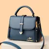 Bolsa Feminina Simples 2026 Nova Moda Bolsa Transversal Versátil Bolsa de Ombro Simples Leve Resistente ao Desgaste Bolsa Feminina Atacado