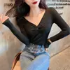 Diseño de Suéter para Mujer Nueva Primavera y Otoño 2025, Suéter de Punto, Suéter Básico, Top Suéter Exterior, Moderno