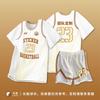 Nuevos Uniformes de Baloncesto para Niñas, Conjuntos de Manga Corta Falsos de Dos Piezas, Uniformes de Competición Estudiantil, Maillots de Verano Transpirables de Secado Rápido, Personalizados