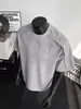 Camiseta de algodón patchwork Mamba de manga corta para hombre, nueva marca de moda de verano 2026, diseño de hombro normal, top de corte holgado