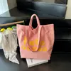 Nova Bolsa Trendy Versátil de Ombro Único em Nylon para Mulheres, Verão 2025, Grande Capacidade, Bolsa Tote para Aula de Estudante Universitário