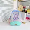 Mochila Infantil Moderna para Meninas 2026, Mochila Casual Fashion Outdoor Color-Blocking, Bolsa Escolar Leve de Grande Capacidade para Meninas