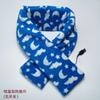 Bufanda de moda de imitación de pelo de conejo transfronteriza, calentamiento cálido de invierno USB, bufanda de Navidad, protección del cuello, carga del cuello