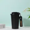 Taza de lirio del valle de alto valor, taza aislada de acero inoxidable 316, adecuada para uso en el hogar y la oficina, con correa para llevar, taza de café, taza de agua personalizable para regalo.