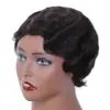 Touca para cabelo curto cacheado estilo onda d'água Moda europeia e americana touca feminina de cabelo natural curto touca de cabelo natural africano