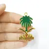 Insignias Metálicas de Kuwait para Oriente Medio Transfronterizo, Pegatinas para Teléfono Móvil, Insignias, Accesorios para Ropa, Accesorios para Bolsas, Accesorios Metálicos de Fábrica Original