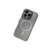 Adecuado para iPhone16pro Funda de Teléfono Translúcida Mate Apple 15 Lente de Metal 14 Funda Dura de PC Integral Resistente a Caídas