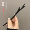 Grampo de cabelo de flor de magnólia, grampo de cabelo de estilo antigo, acessório de cabelo Hanfu, acessório de cabelo de cheongsam para mulheres, grampo de metal com pérola e franja, grampo de cabelo de jade