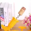 Abridor de botellas de vino tinto, abridor de botellas de vino y cerveza, abridor de plástico, acero inoxidable, doméstico, multifunción, herramienta sacacorchos
