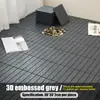 Piso de Plástico Entrelazado Personalizado Pasarela de Jardín Piso Resistente al Desgaste Balcón de Plástico Terraza Piso de Plástico Entrelazado DIY