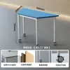 Escritorio de Aula para Aprendizaje Estudiantil Combinación Mesa para Actividades Grupales Estudiantiles Escritorio Combinado Trapezoidal Aula de Capacitación Inteligente