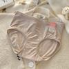 Ropa interior modal para mujer, cintura 7A, antibacteriana, con ácido poliláctico, entrepierna extendida, tallas grandes, sin costuras, venta al por mayor