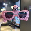 Gafas de Hombre, Gafas de Sol Polarizadas Telaraña, Gafas Suaves Anti-UV, Gafas de Niños de Moda de Silicona Dibujos Animados Spider-Man para Niñas