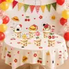 El banner de letras de cumpleaños más vendido de Amazon con temática de Chibi Maruko-chan, cadena de banderines coloridos, topper para pastel y set de decoración