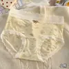 2026 Novo Estilo Pastoral Estampa Completa Florzinhas Calcinha de Menina Gancho Estendido Confortável Respirável Amiga da Pele