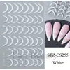 Belleza Total Transfronterizo Nuevas Pegatinas para Uñas Artísticas 3D Dibujos Animados Azul Tinta Lunares Franceses Ballena Pegatinas para Uñas Artísticas