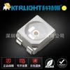 LED3528 Cuatro Patas Luz Amarilla 0.2w Cátodo Común Perlas de Lámpara LED Iluminación Interior de Coche 3528 Lámpara Amarilla de Cuatro Patas